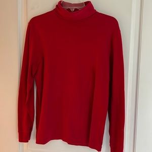 Croft & Barrow red turtleneck in size Medium